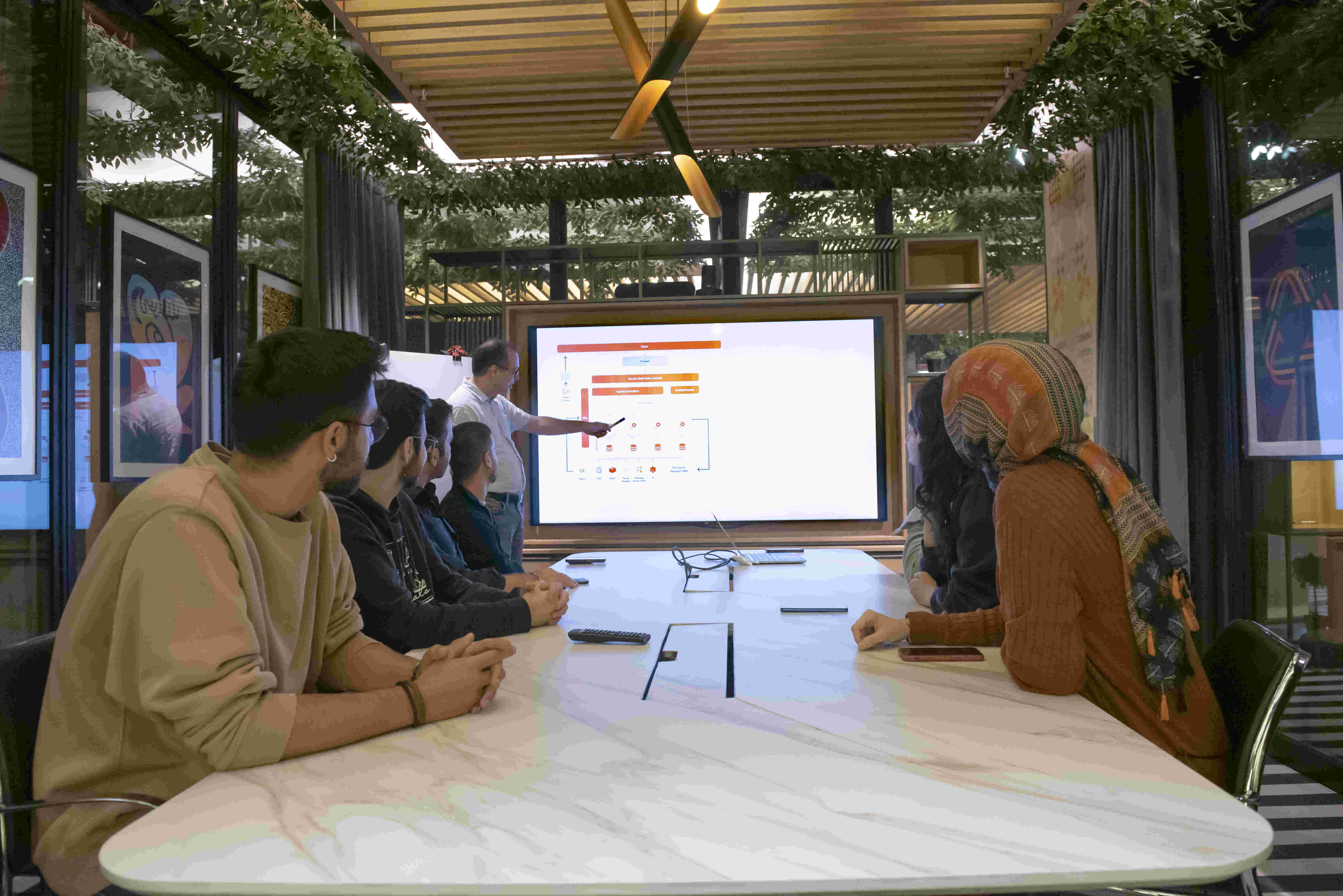 Deka Technology engineers working on data visualization projects