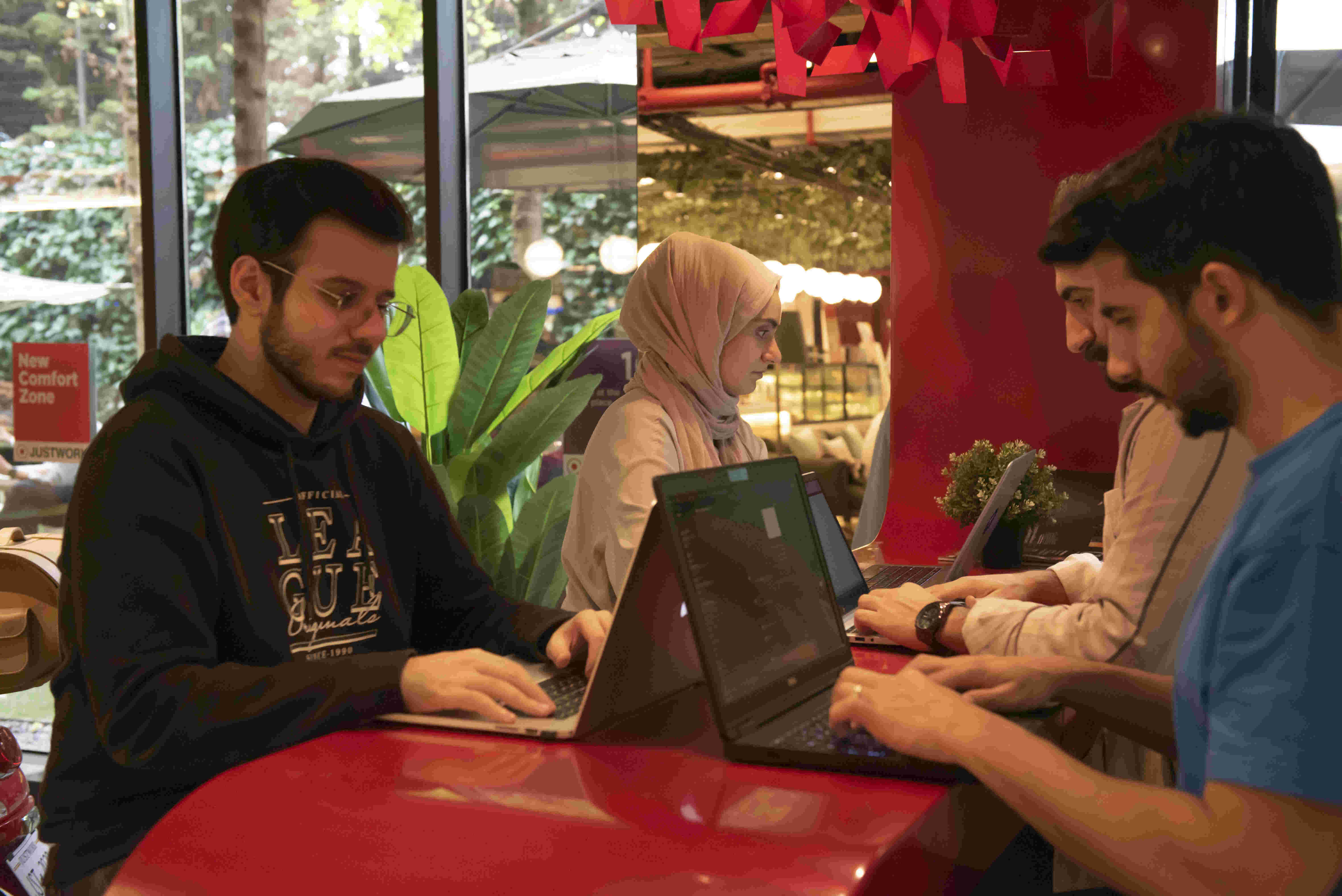 Deka Technology engineers working on machine learning projects