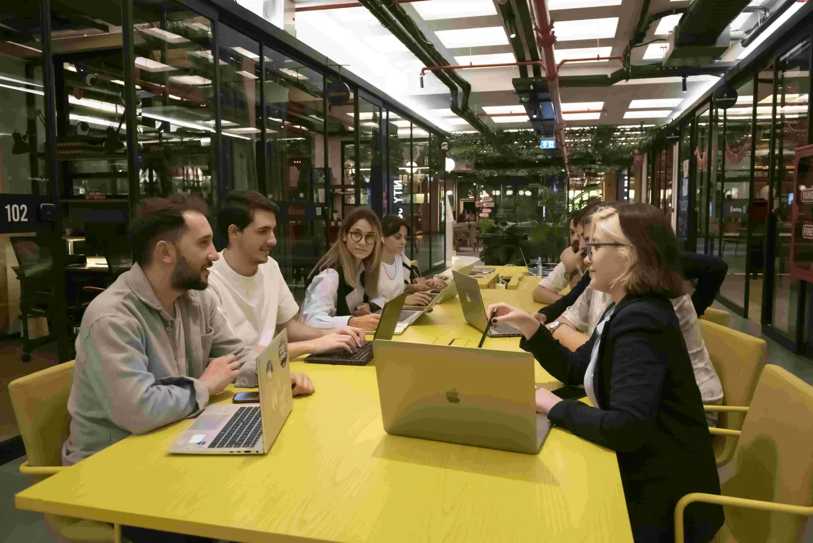 Deka Technology engineering team collaborating in Istanbul office