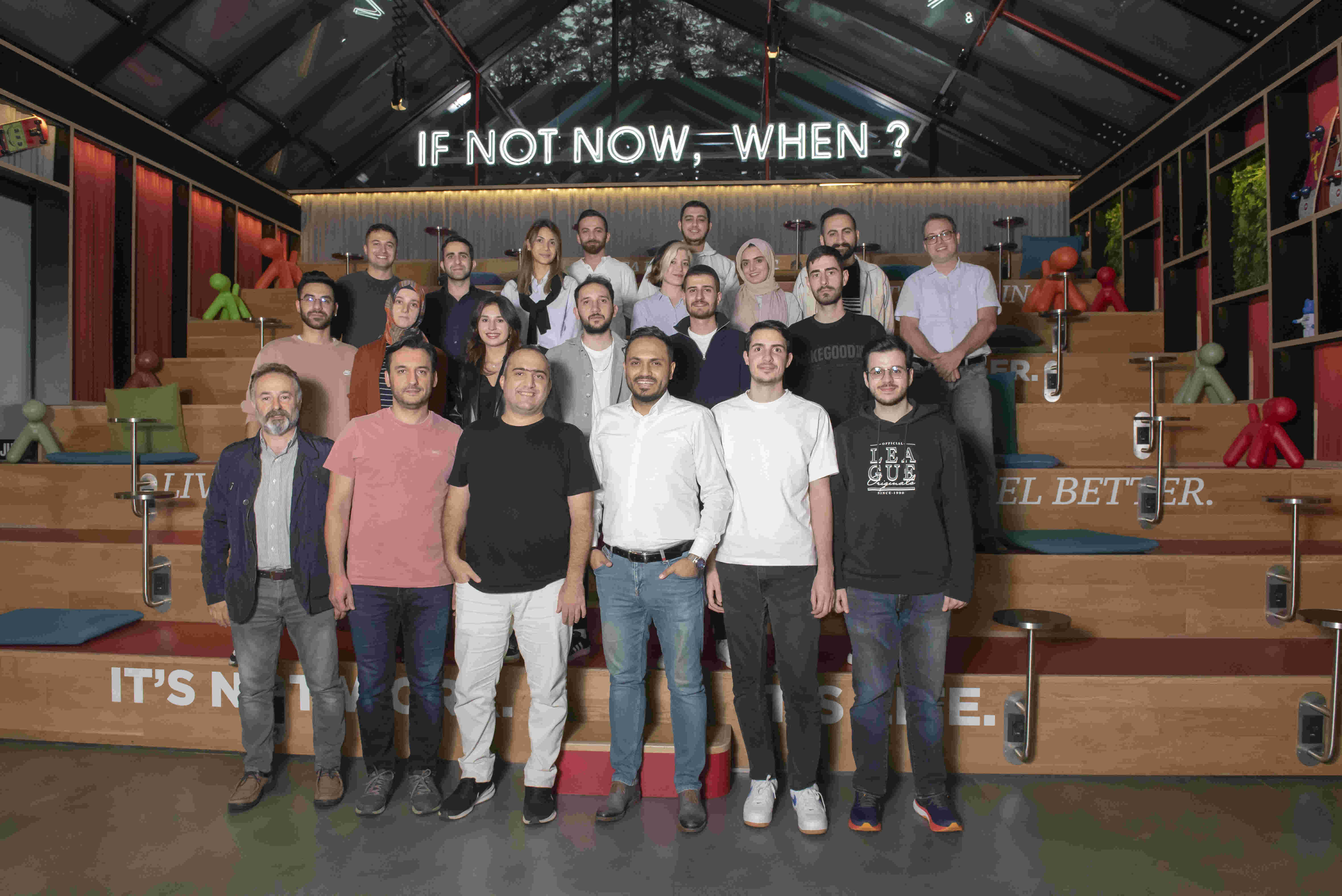 Deka Technology engineers working on data synchronization projects