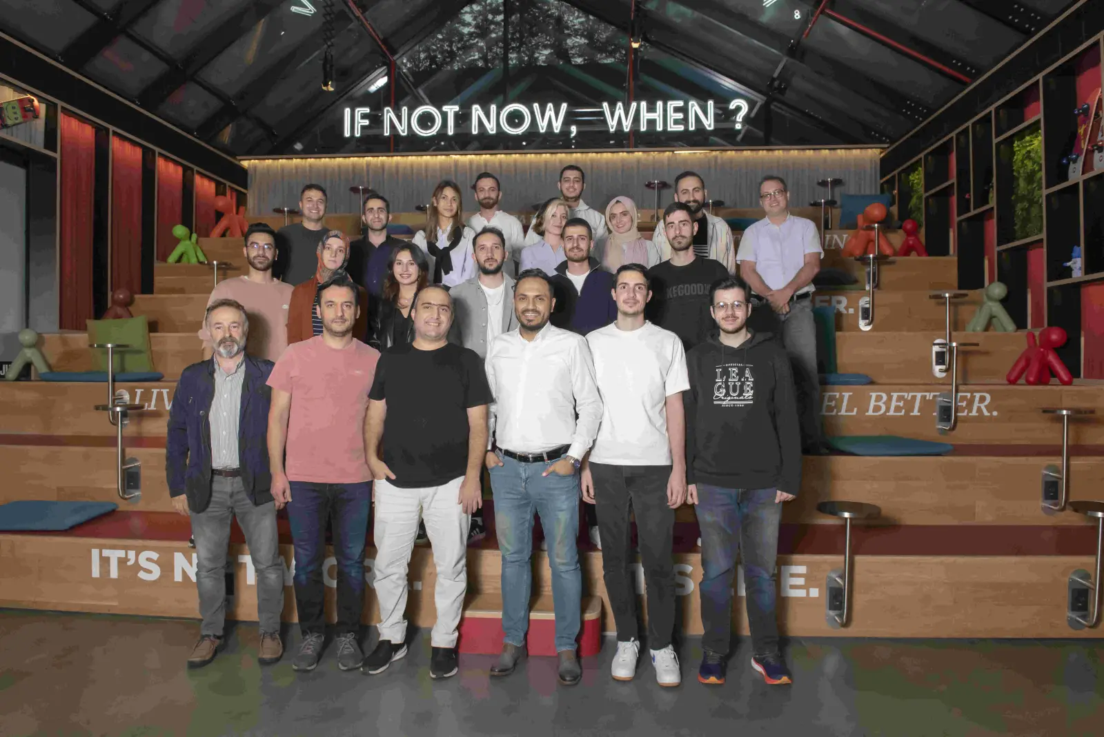 Deka Technology engineers working on data synchronization projects